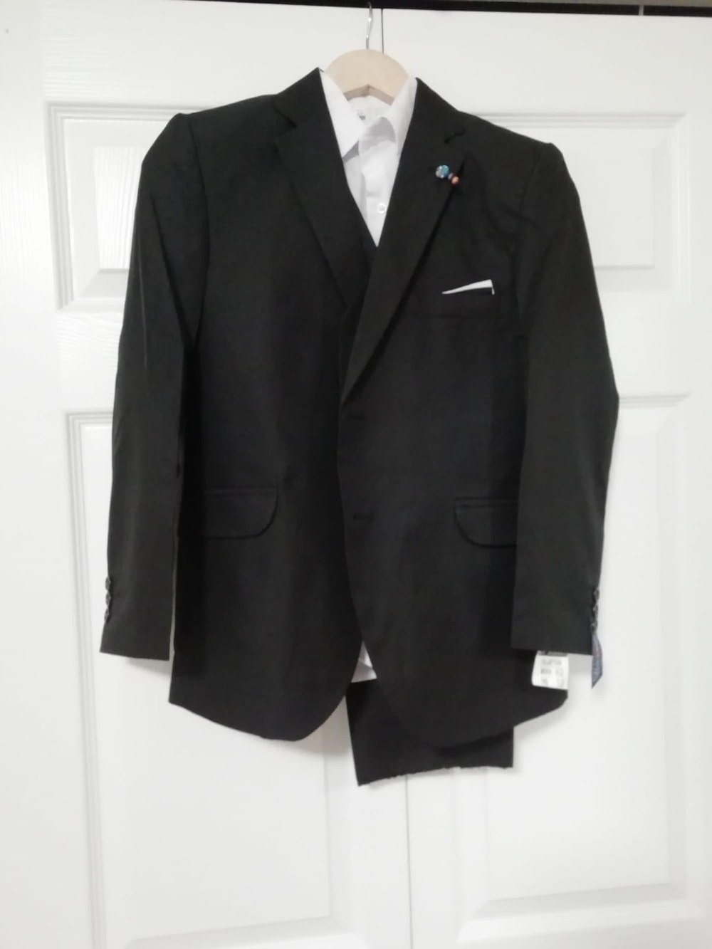 Classic Black Men's Suit Jacket - Modern Tailored Blazer
